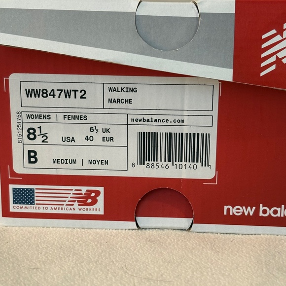 NWB New Balance Walking Sneakers - Picture 1 of 4